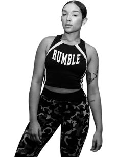 Meet Rumble FOUNDING TRAINER: Dani Burrell